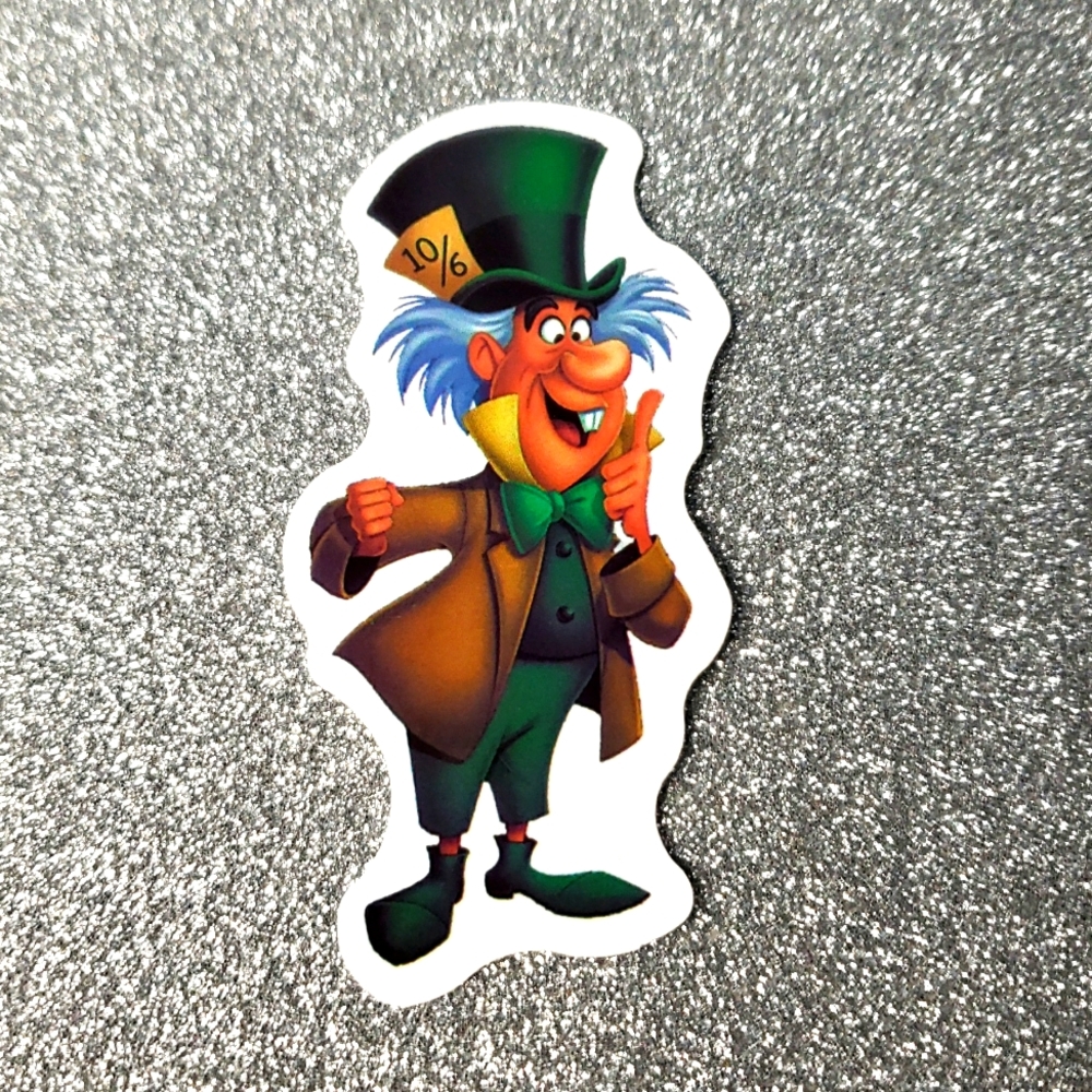 10/$10 ALICE IN WONDERLAND waterproof Sticker